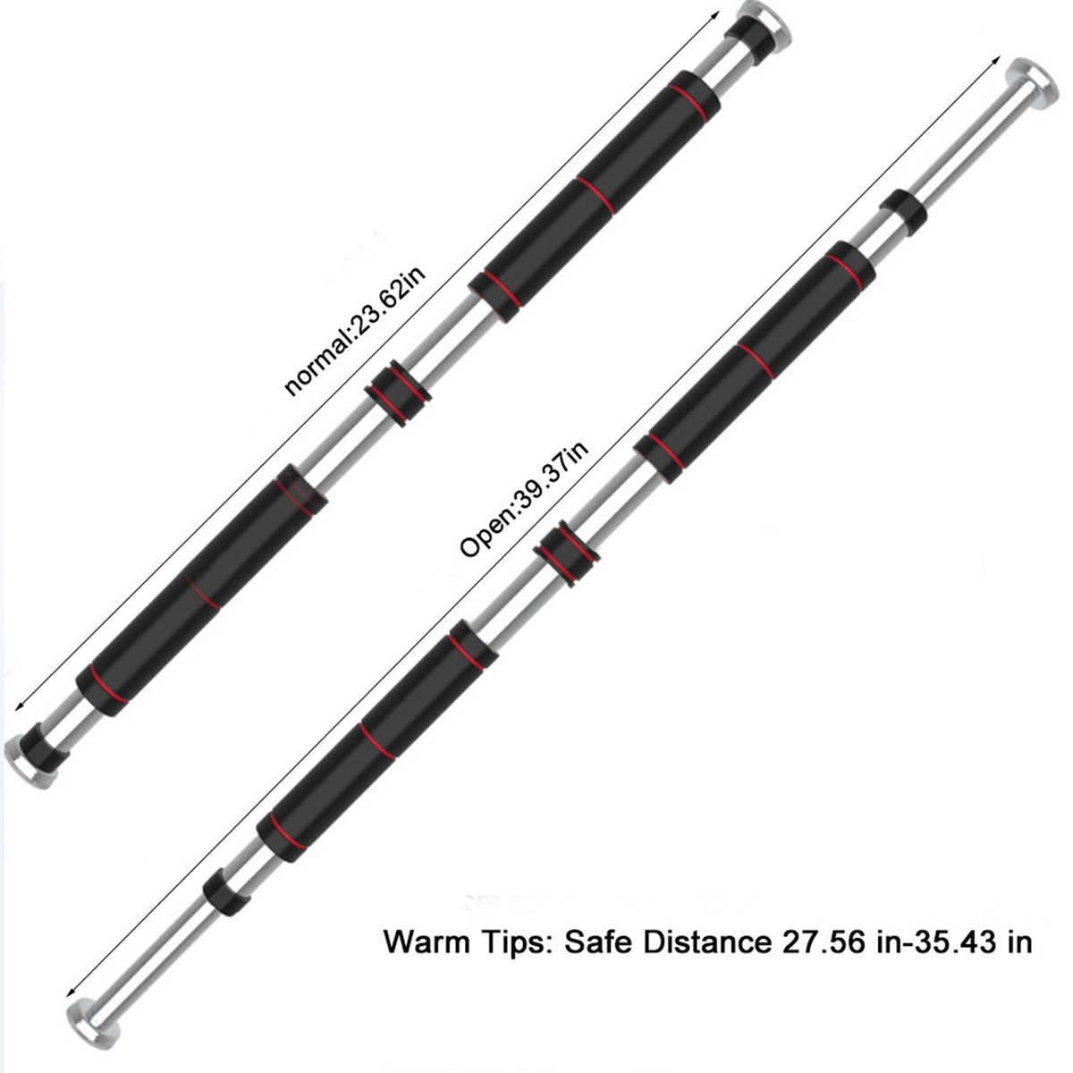 Shop Horizontal Bar Indoor Door Punch-free Pull-ups Home Fitness Equipment