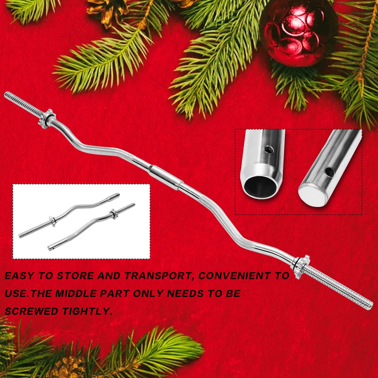 Shop Barbelll Curl Bar For Strength Exercise