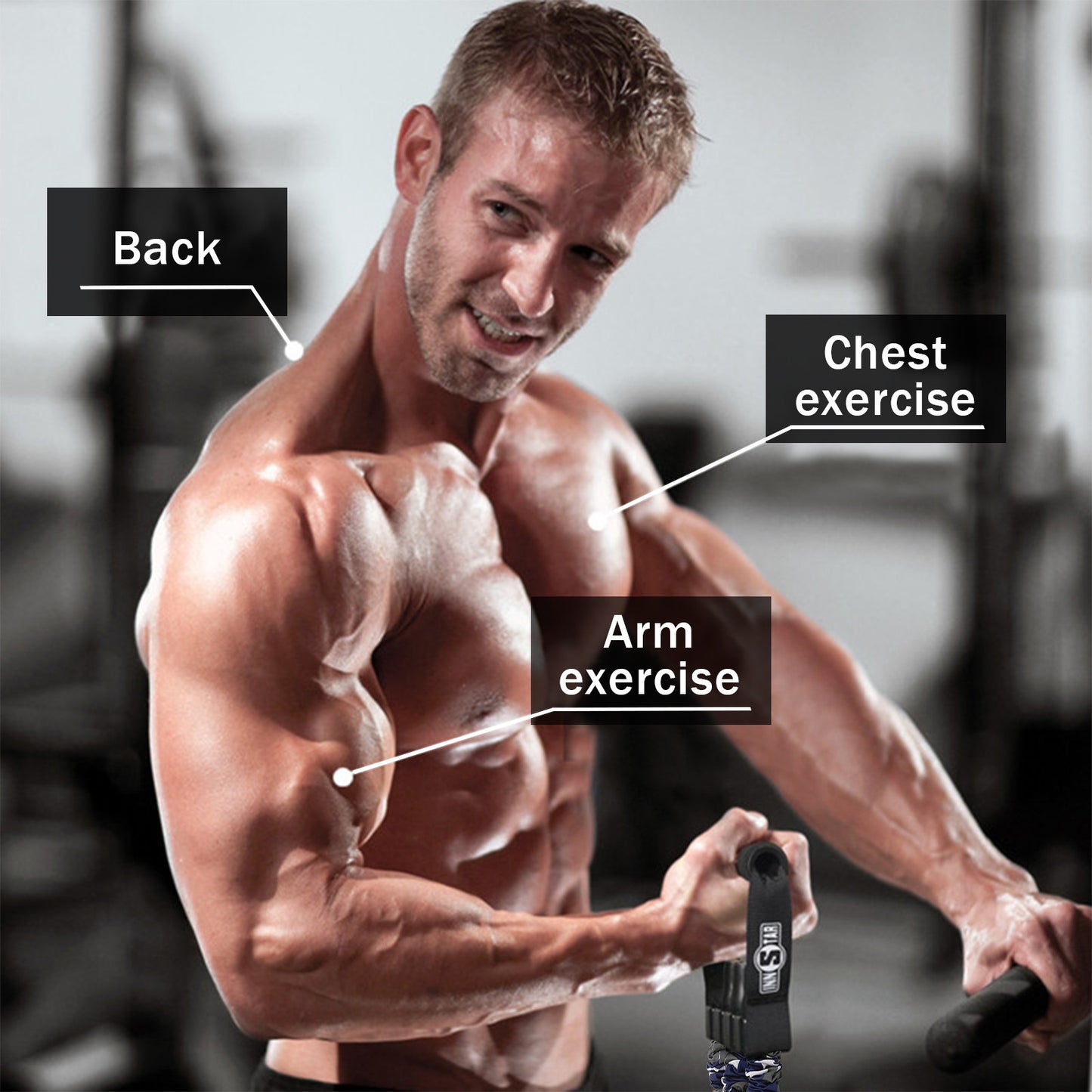 Shop Adjustable Bench Press,Push Up Resistance Bands, Chest Builder Workout Equipment