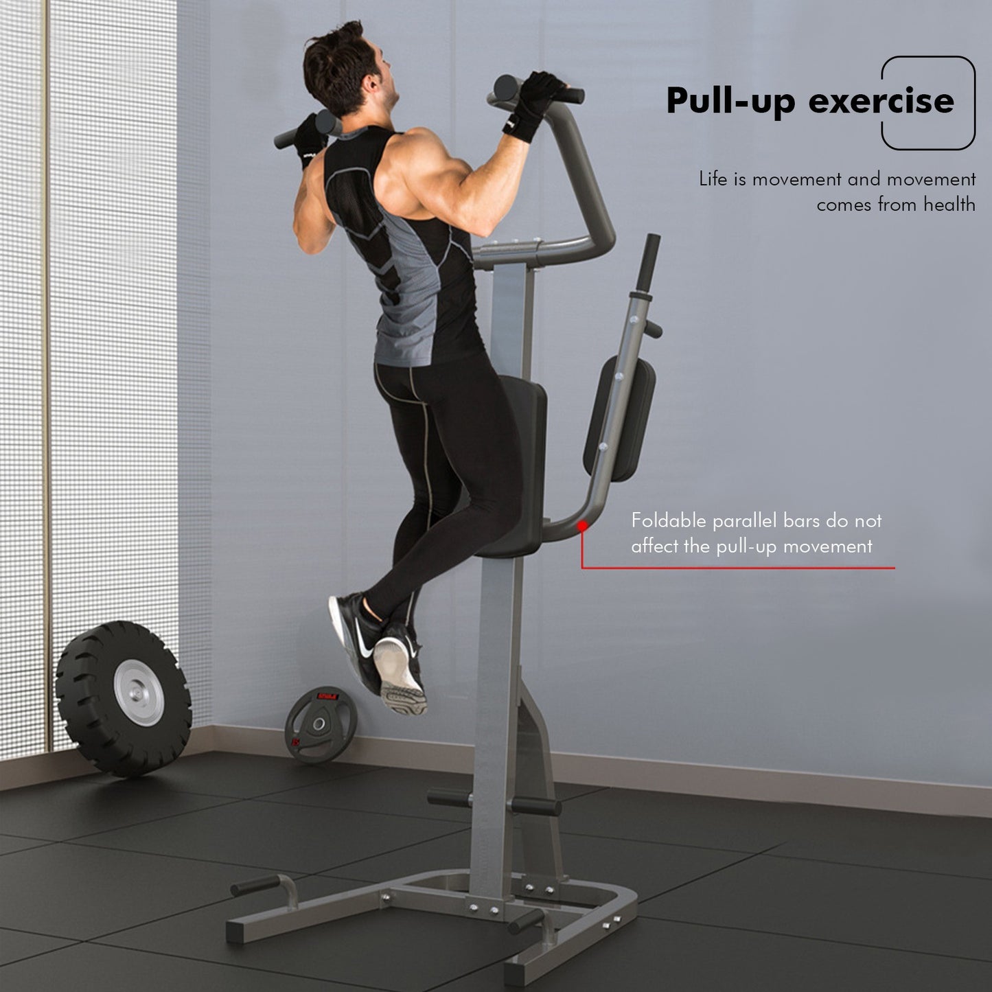 Shop Gym Pull-ups Home Multifunctional Single-pole Parallel Bars
