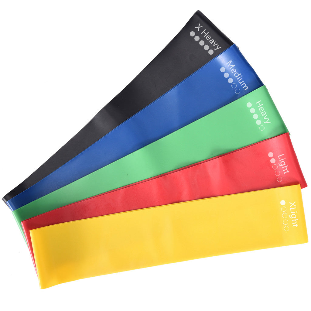Shop Belt Set Strength Training Resistance Belt Yoga Training Belt, Set Of 5