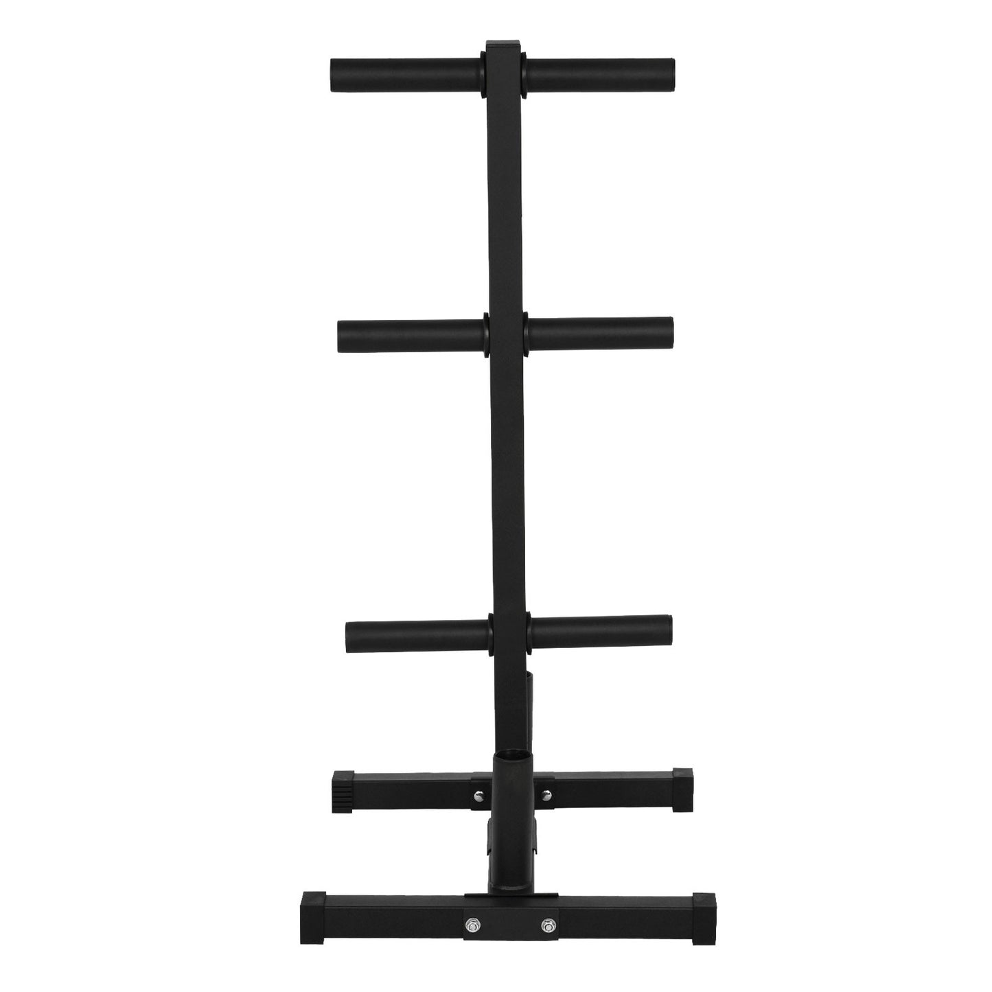 Shop Olympic Weight Plate Rack For 2in Plates Vertical Bar Holder For Home Gym