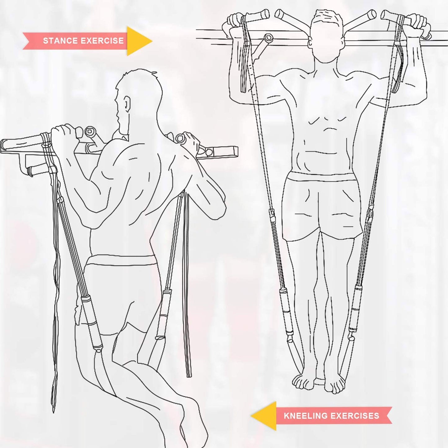 Shop Pull And Pull-up Assist Belt, High-Strength Resistance Belt For Exercises