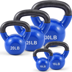Solid  Iron Kettlebells Vinyl Coated Kettlebells Exercise Kettlebell,Weight Training Equipment Workout Equipment Gear