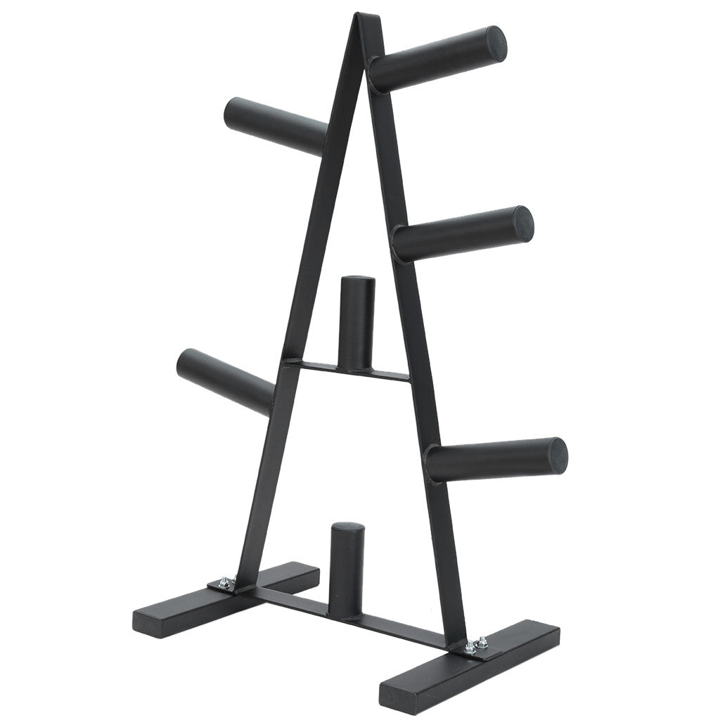 Shop Weight Plate Rack Weight Plate Tree 2 inch For Bumper Plates Free Weight Stand