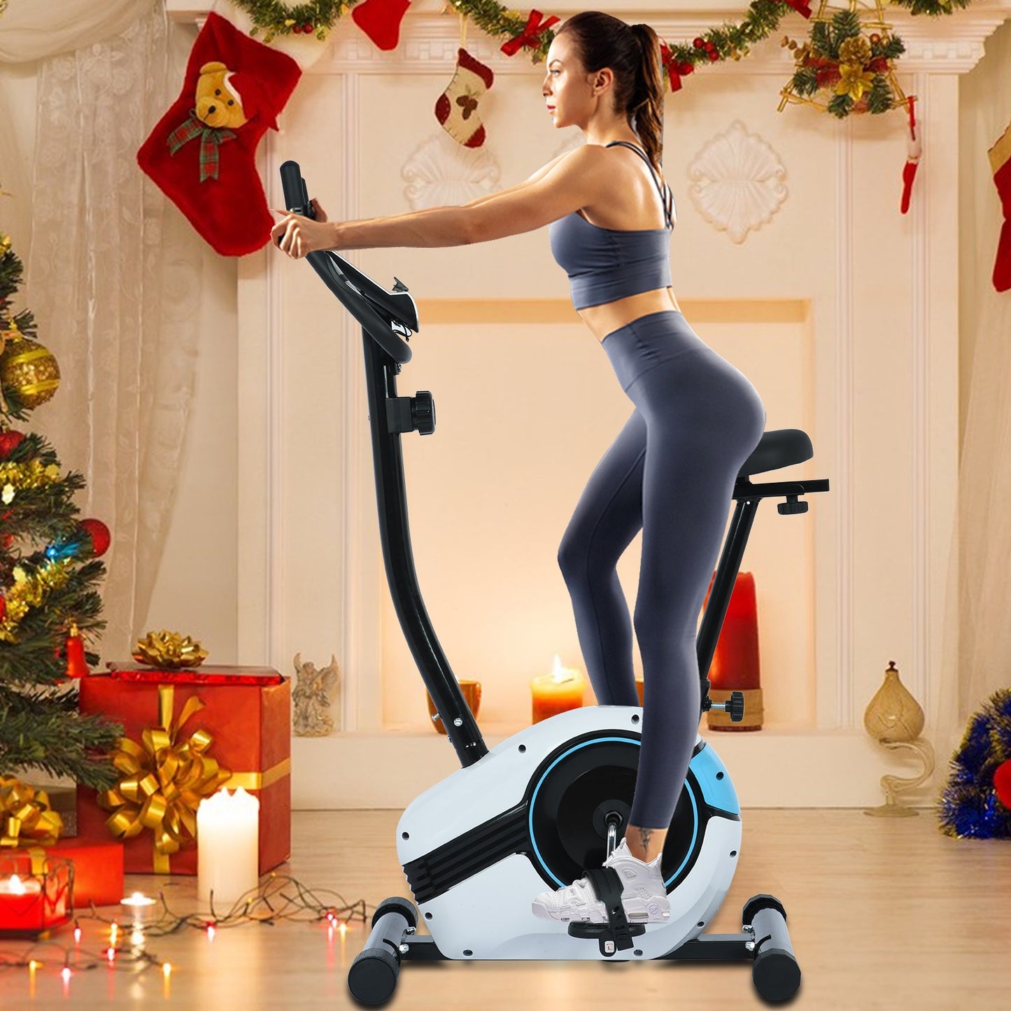 Shop Magnetic Control Exercise Bike Lower Limb Power Bike Home Bike Indoor