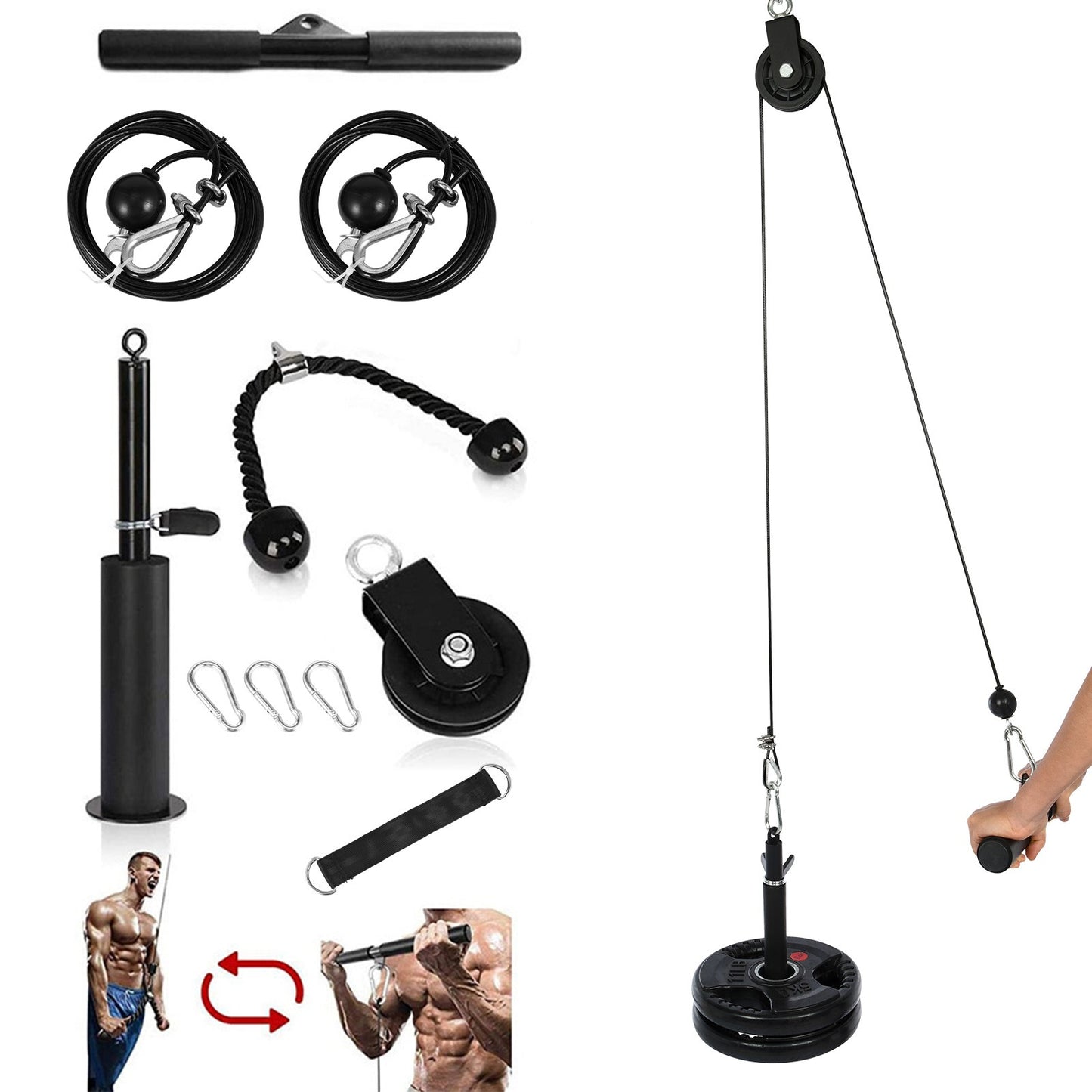 Shop Triceps Trainer High Pull-down Gantry Pulley