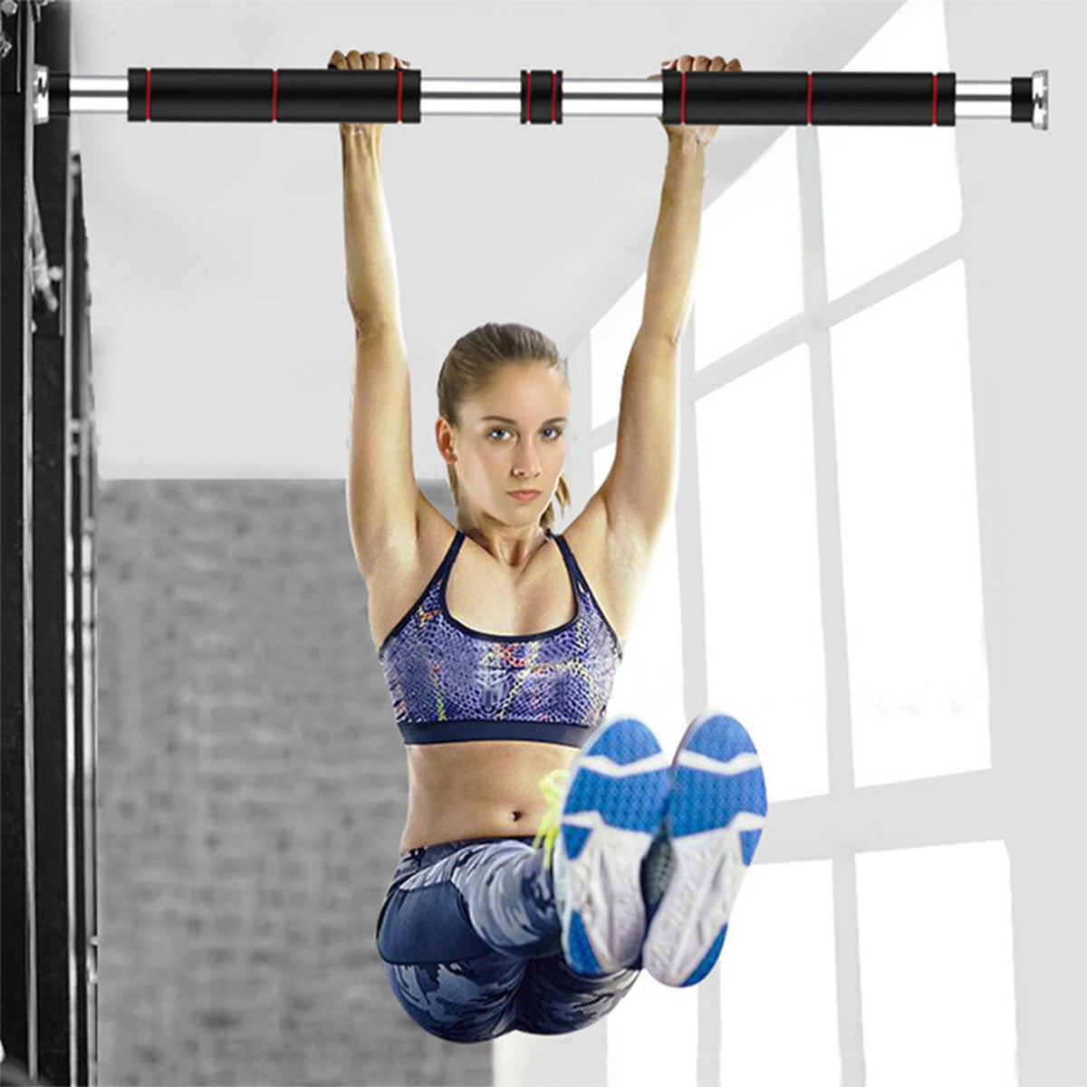 Shop Horizontal Bar Indoor Door Punch-free Pull-ups Home Fitness Equipment