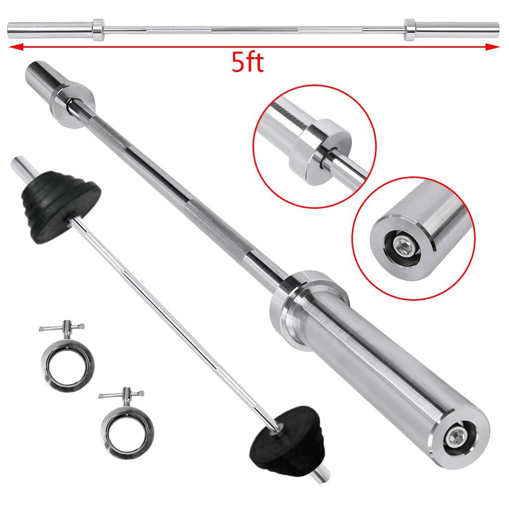 Shop 150cm Olympic Weightlifting Bar For Cross Training Weight Lifting With Hole