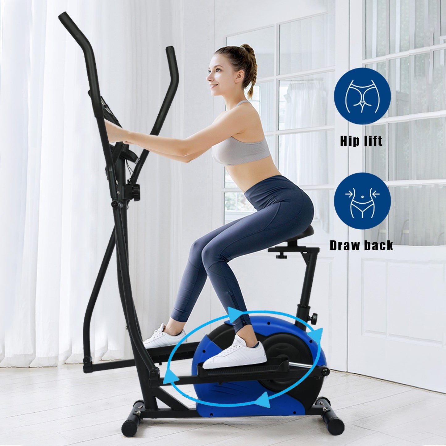 Shop Magnetically Controlled Silent And Convenient Exercise Bike Indoor Exercise