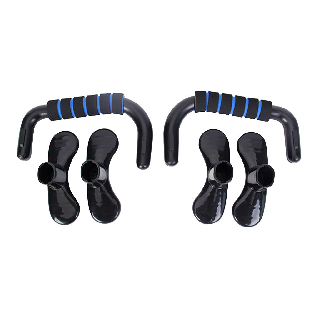 Shop Push Up Bars Stand Foam Handles For Gym Fitness Exercise Chest Press Pull 2PC