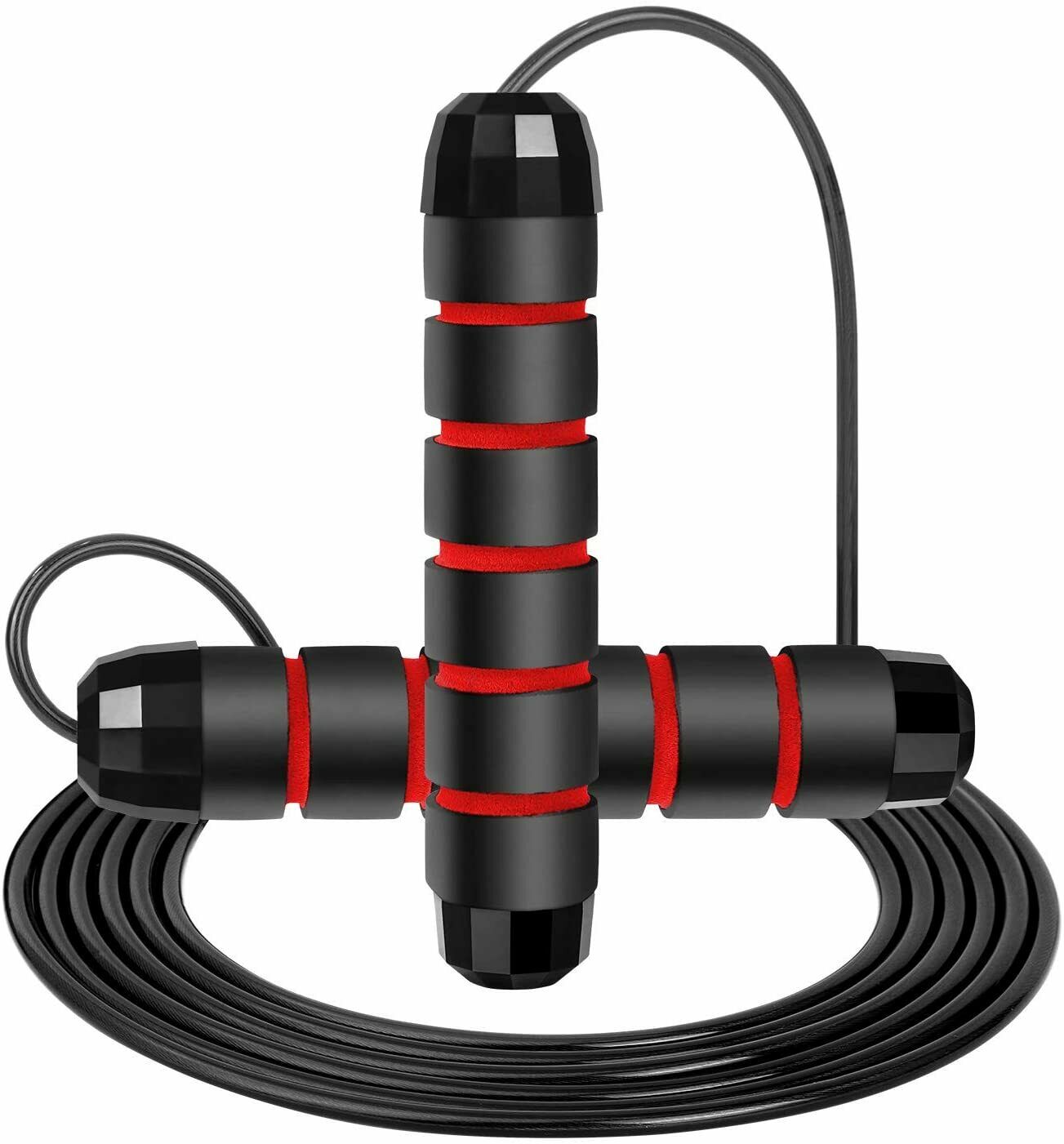 Shop Tangle-Free Slim Body Speed Rope With Ball Bearings Steel Skipping Rope