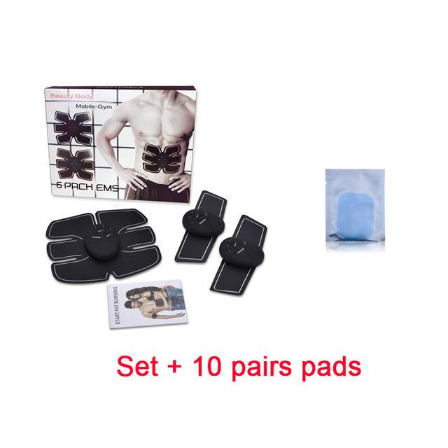 Body Slimming Massager EMS Muscle Training Stimulator Device Abdominal Wireless EMS Gym Professinal Home Fitness Beauty Gear - Smartfatburner.com